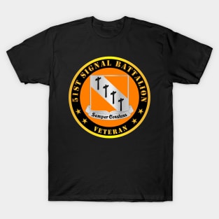 51st Signal Battalion - Veteran T-Shirt